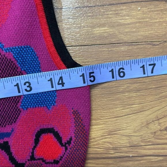 Worn on TV, Diane von Furstenberg Sleeveless Jacquard Body Con Dress Size Small - Picture 6 of 12